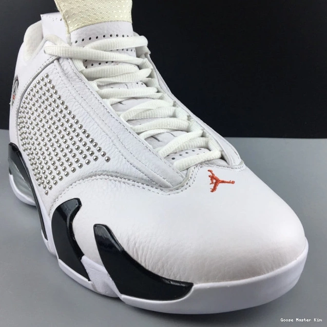 BV7630-106 Retro Air Jordan 14 White 0712